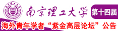 美女被大JB操南京理工大学第十四届海外青年学者紫金论坛诚邀海内外英才！